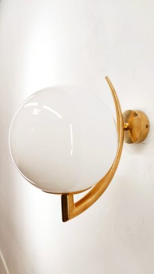 Lucid Sphere Sconce-QLH-1050579