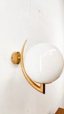 Lucid Sphere Sconce-QLH-1050579