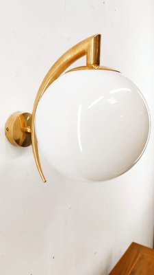 Lucid Sphere Sconce-QLH-1050579