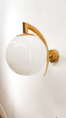 Lucid Sphere Sconce-QLH-1050579