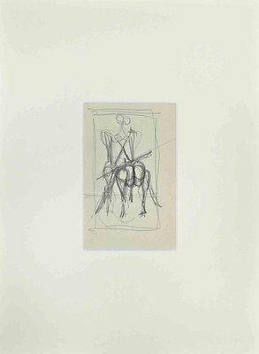 Lucien Coutaud, Metamorphosis, Original Drawing, 1930s-ZCI-1344715