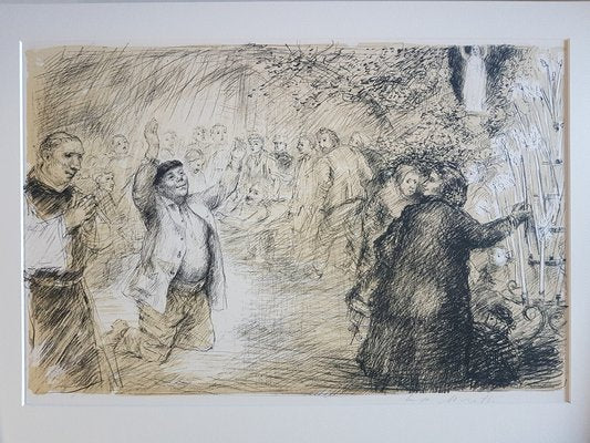 Lucien Philippe Moretti, God’s Poacher, 1977, Lithographs, Set of 7-KHH-1243088