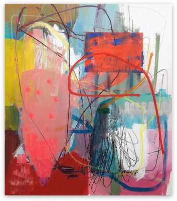 Ludovic Dervillez, This Said, Acrylic & Mixed Media on Canvas, 2021-RMD-1443937