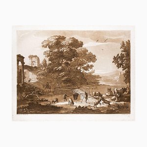 Ludovico Caracciolo after Claude Lorrain, Liber Veritatis, Etching, 1815-ZCI-1788489