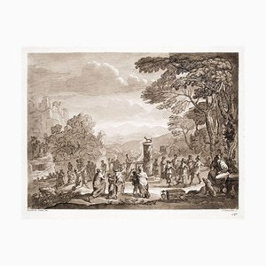 Ludovico Caracciolo after Claude Lorrain, Liber Veritatis, Etching, 1815-ZCI-1762330