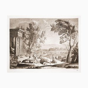 Ludovico Caracciolo after Claude Lorrain, Liber Veritatis, Etching, 1815-ZCI-1788488