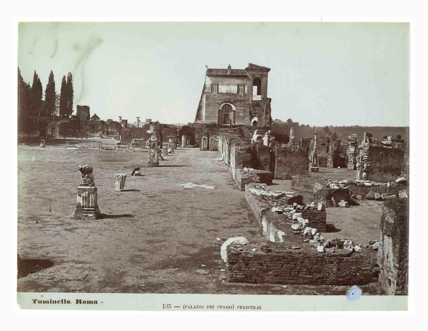 Ludovico Tuminello, Palazzo dei Cesari, Vintage Photograph, Early 20th Century