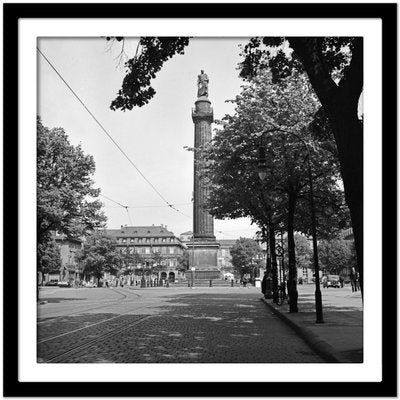 Ludwigs Column at Luisenplatz Square at Darmstadt, Germany, 1938, Printed 2021-DYV-997886