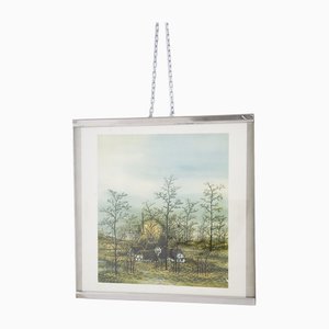 Luigi Caccia Dominioni and Vittorio Introini, Landscape, Mid-Century, Framed-RCE-1196085