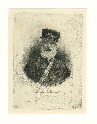 Luigi Calamatta, Self Portrait, 19th-Century, Etching-ZCI-829457