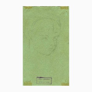 Luigi Galli, The Portrait, Original Drawing, 19th-Century-ZCI-1164147