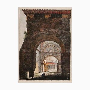 Luigi Rossini, Arch, Etching, 19th Century-ZCI-871786