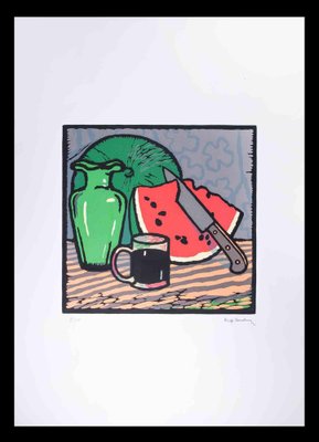 Luigi Servolini, Still Life, Original Screen Print, 1950s-ZCI-1291404