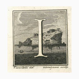 Luigi Vanvitelli, Letter of the Alphabet I, Etching, 18th Century-ZCI-1775510