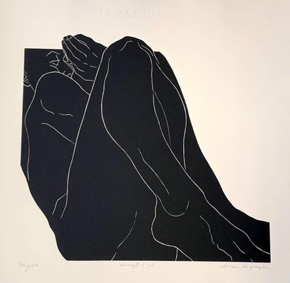 Luiza Kasprzyk, Secretly, 2021, Linocut-XHG-1254992