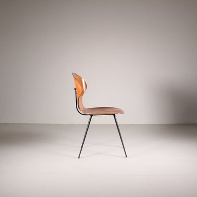 Lulli Chairs in Bentwood by Carlo Ratti, 1950s, Set of 4-VJY-1821083