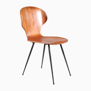 Lulli Chairs in Bentwood by Carlo Ratti, 1950s, Set of 4-VJY-1821083