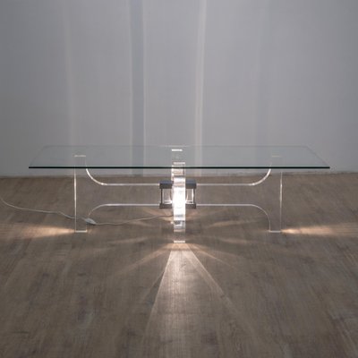 Luminous Coffee Table in Acrylic Glass by Philippe Jean-VJZ-1185329