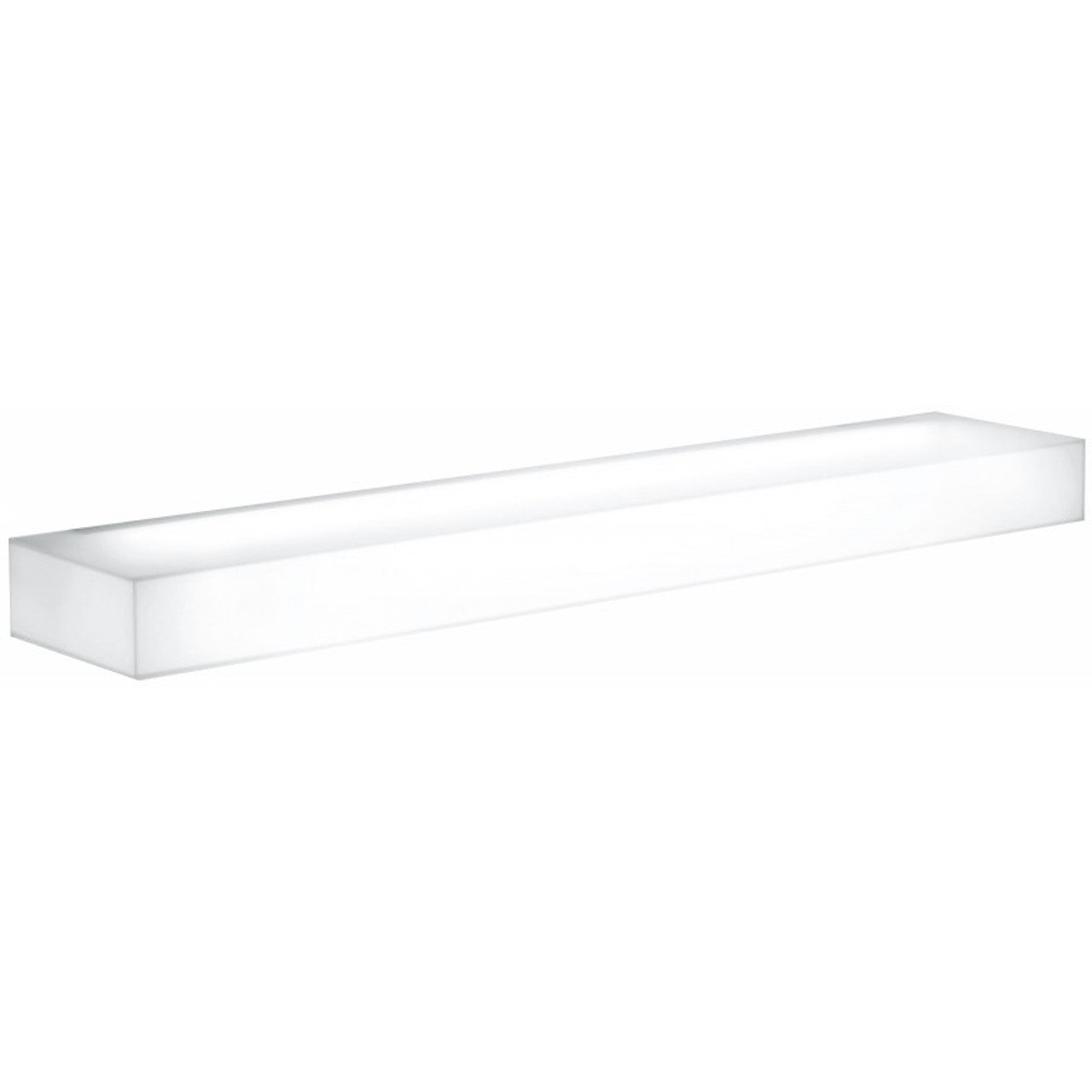 Light-Light - Crystal Wall Shelf With Integrated Lighting by Glas Italia