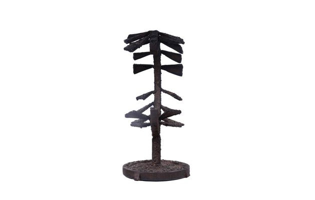 Luna Sculpture in Wrought Iron-SRP-1792819