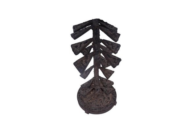 Luna Sculpture in Wrought Iron-SRP-1792819