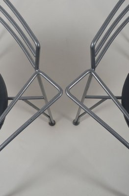 Lune d'Argent Chairs by Pascal Mourgue for Fermob, 1980s, Set of 4-VCR-1812800