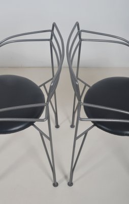 Lune d'Argent Chairs by Pascal Mourgue for Fermob, 1980s, Set of 4-VCR-1812800