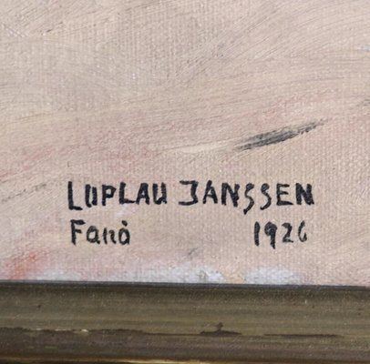 Luplau Janssen, Fanø, Painting, Oil on Canvas, 1926-SA-902794