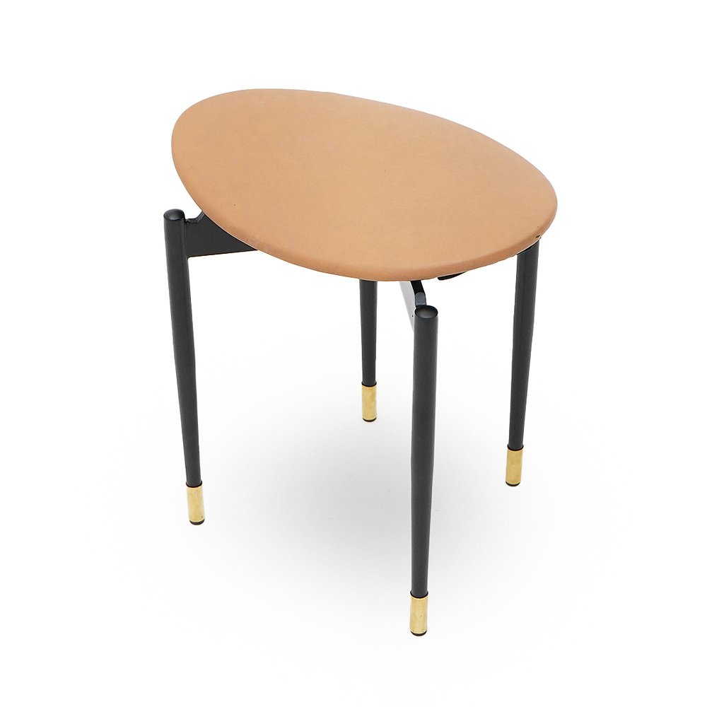 Lutrario Stool by Carlo Mollino for Doro Cuneo, 1950s