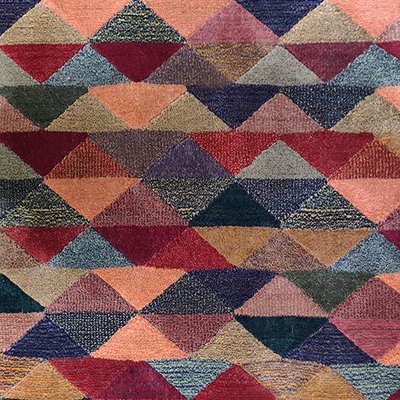 Luxor Rug in Wool by Missoni for T&J Vestor, Italy, 1980s-QGR-1790351