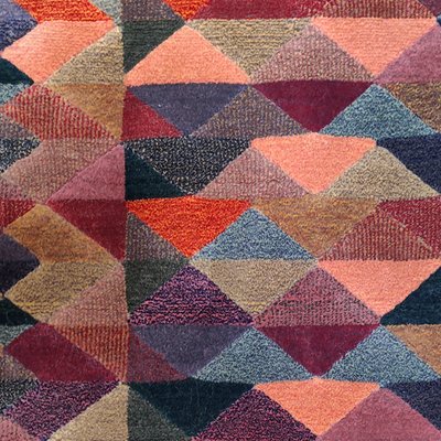 Luxor Rug in Wool by Missoni for T&J Vestor, Italy, 1980s-QGR-1790351