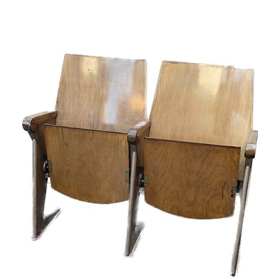 LV Model Cinema Armchairs by Gastone Rinaldi for Rima, 1952, Set of 2-YSU-1432021