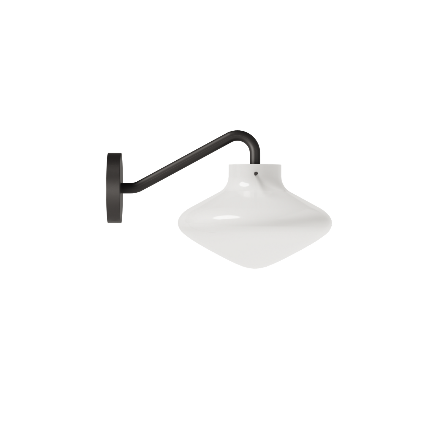 REPOSE 175 Wall Lamp by LYFA #Black/ Opal