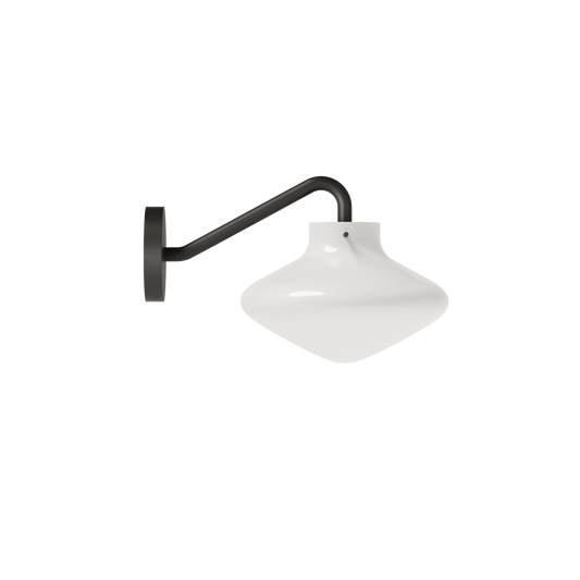 REPOSE 175 Wall Lamp by LYFA #Black/ Opal