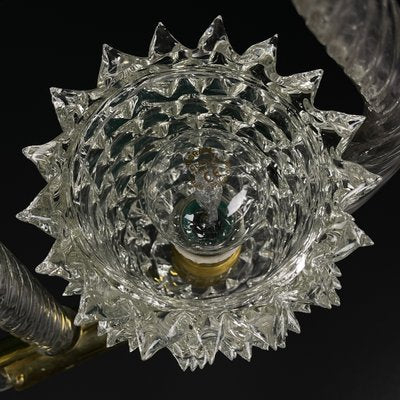 Lyre Murano Chandelier by Ercole Barovier for Barovier and Toso, 1940s-WQC-2034568