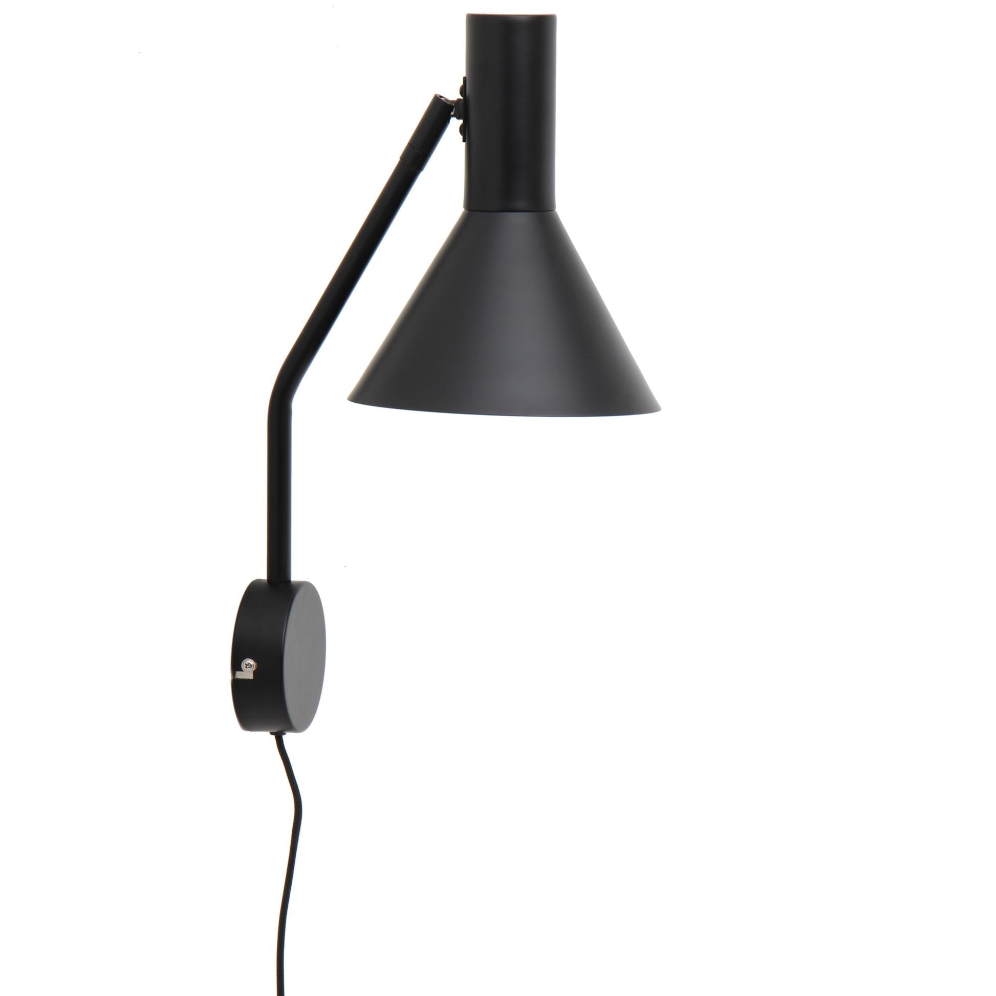 Lyss Wall Lamp by Frandsen #Matt Black