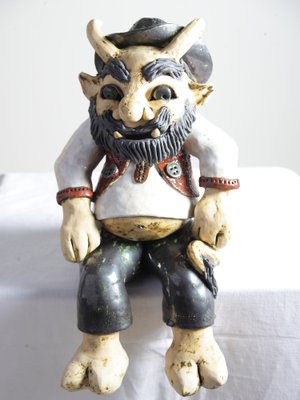 M. Čížková, Naive Folk Devil's Sculpture, 2000s-IND-967907