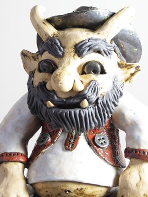 M. Čížková, Naive Folk Devil's Sculpture, 2000s-IND-967907