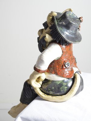 M. Čížková, Naive Folk Devil's Sculpture, 2000s-IND-967907