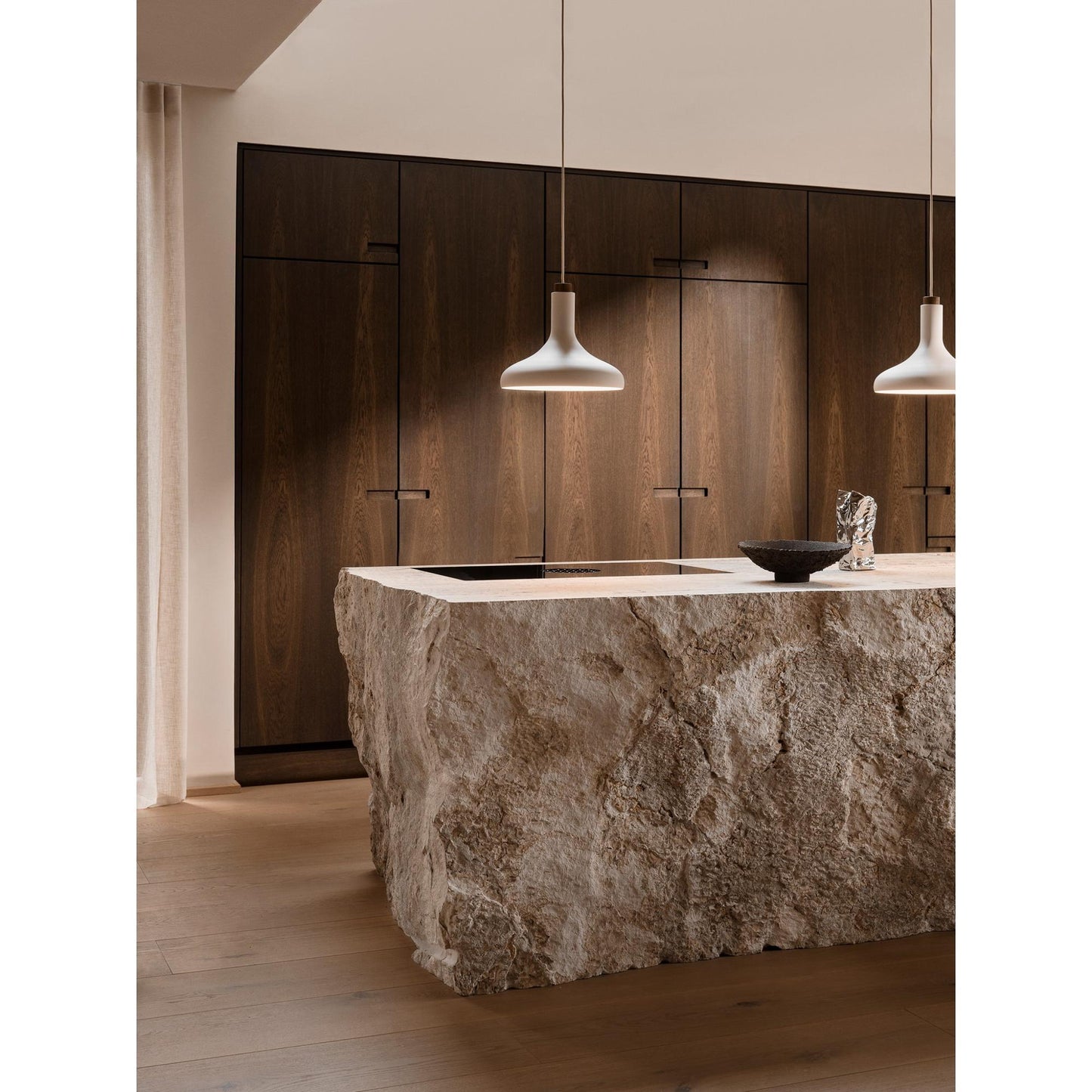 Design For The People Fuji Pendant Black