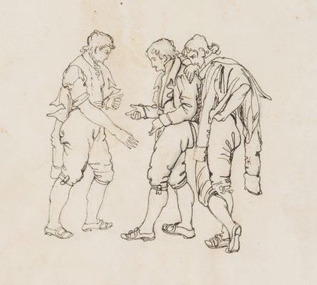 M. Neher, People Studies, 1830, Pencil-OJR-1273286