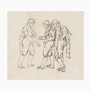 M. Neher, People Studies, 1830, Pencil-OJR-1273286