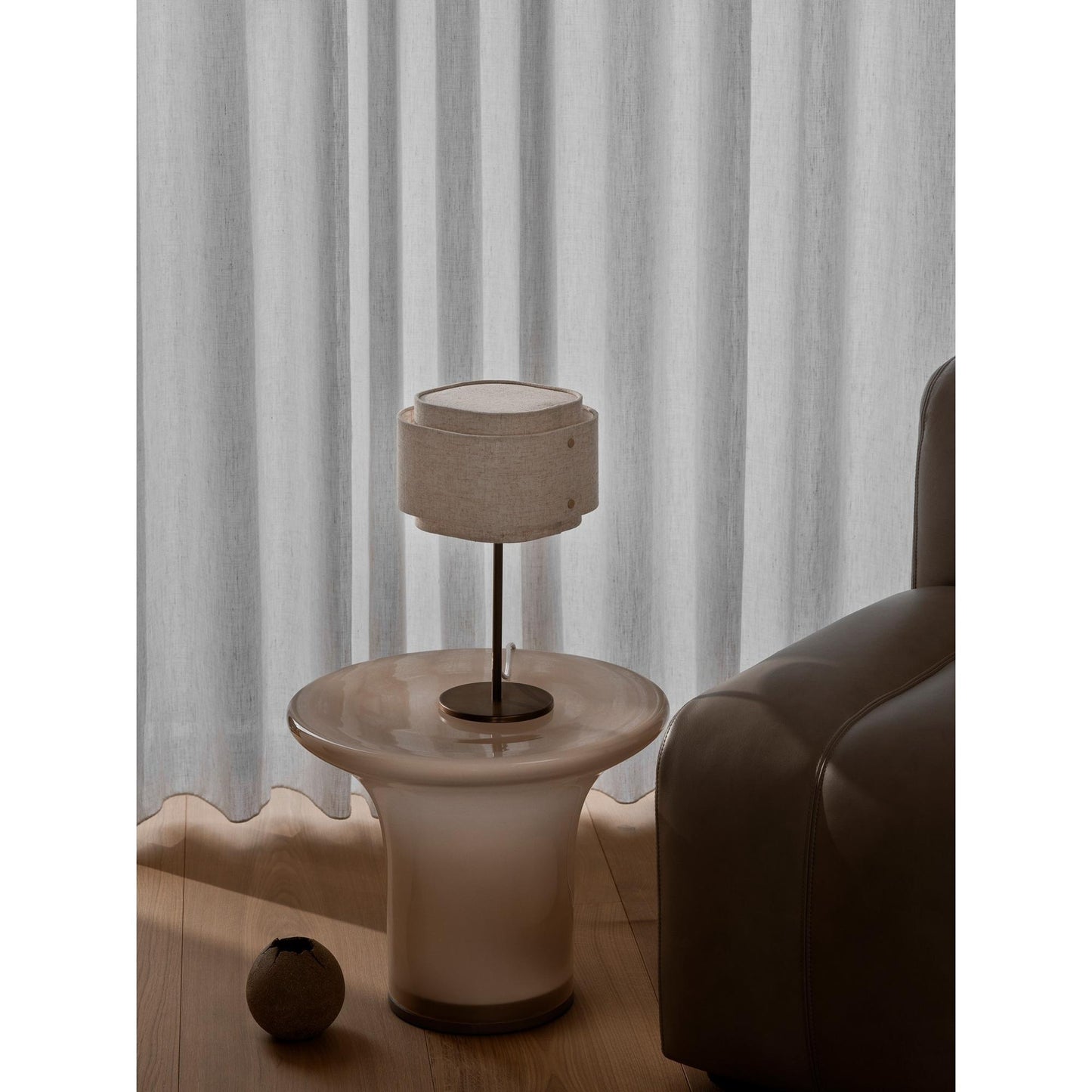 Design For The People Takai Table Lamp Brass/ Beige