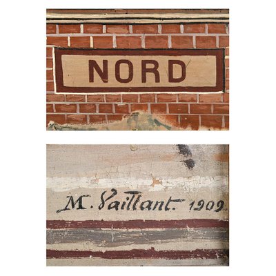 M. Vaillant, Gare du Nord, 1909, Oil on Wood-NQ-1124745