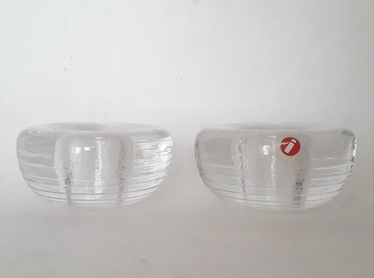 Maaru Candleholders by Tapio Wirkkala for Iittala Finland, 1970s, Set of 2-XUQ-1452892