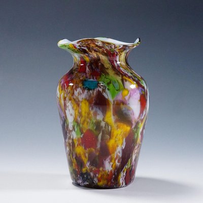 Macchie Art Glass Vase attributed to Barovier, 1920s-KJP-1795294