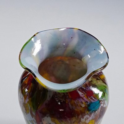 Macchie Art Glass Vase attributed to Barovier, 1920s-KJP-1795294