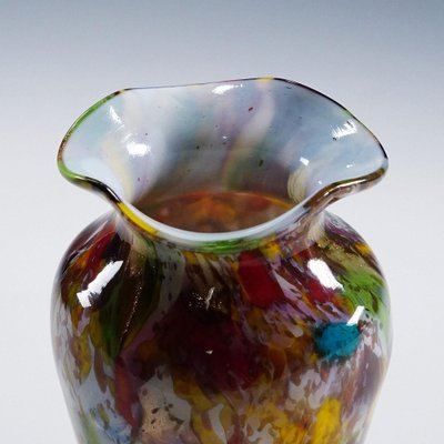 Macchie Art Glass Vase attributed to Barovier, 1920s-KJP-1795294