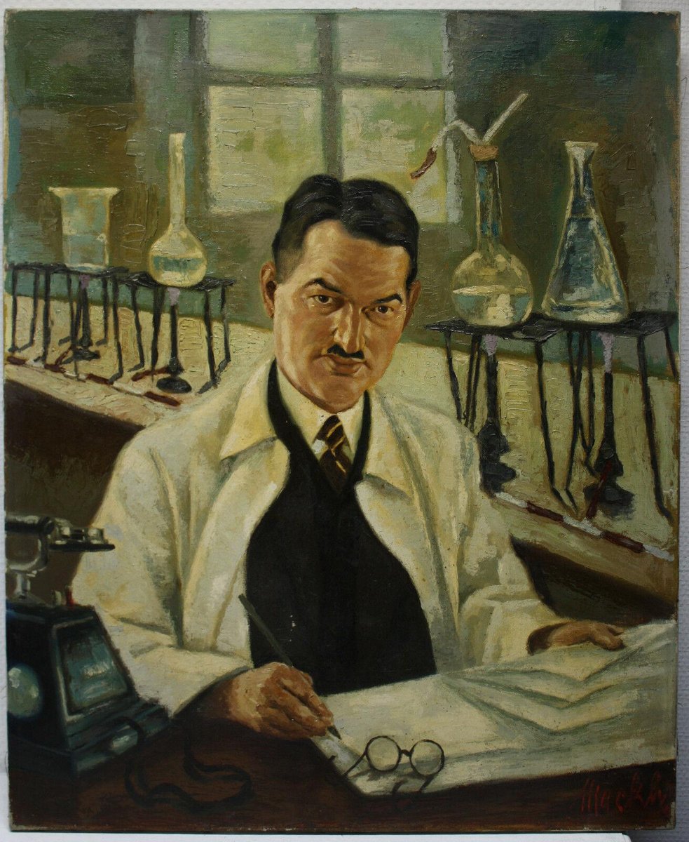 Mack Mackh, Chemist Bayer Leverkusen, Dr. Robert Ley Third Reich, 1923