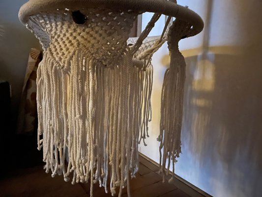 Macrame Suspension with Rope-QJM-1764685